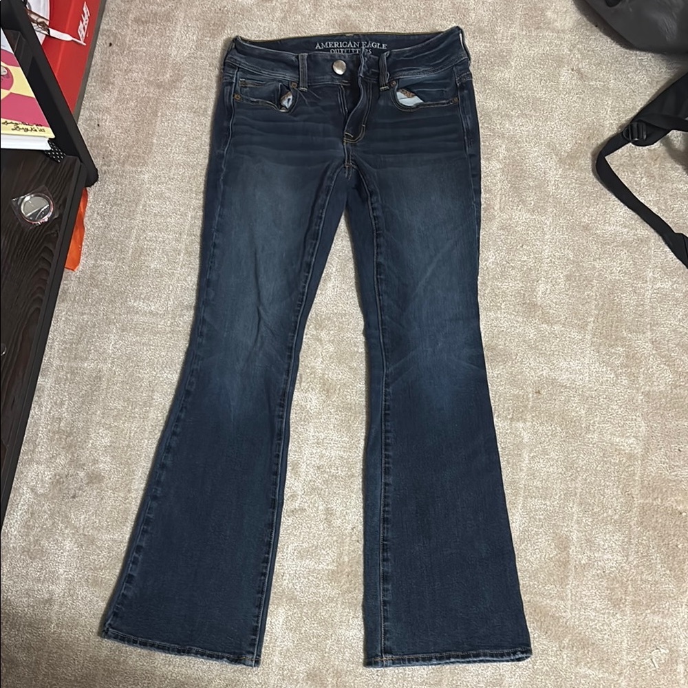 American Eagle Outfitters Low Waisted Vintage 2000s Bootcut Jeans